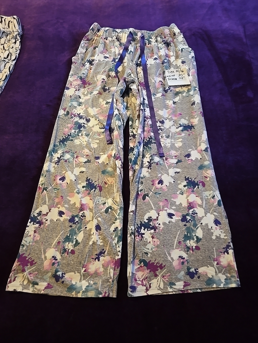 CACIQUE PRINT PJ PANTS SIZE 14/16 GUC
